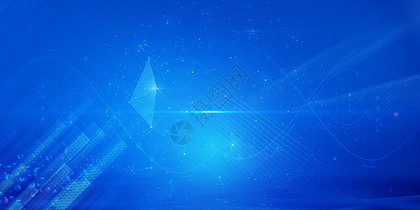 科技安全指紋信息技術(shù)藍(lán)色